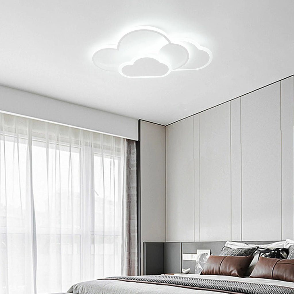 Cloud LED Ceiling Lamp 22" Modern Minimalist Lighting 52cm for Living Room Children's Room Bedroom TAVEN System LLC