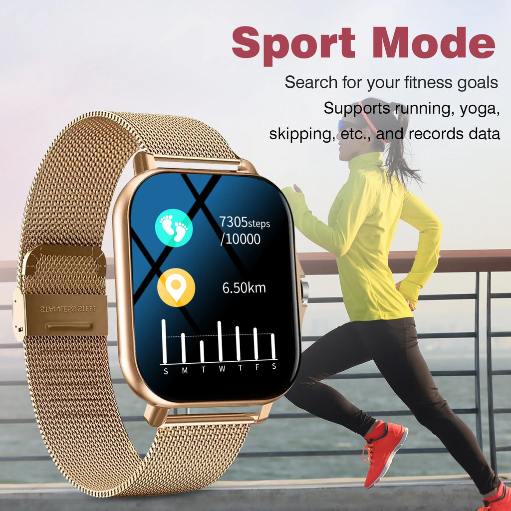 Smartwatch, phone answering/calling, multi-sport mode, message reminder view, suitable for men/women TAVEN System LLC