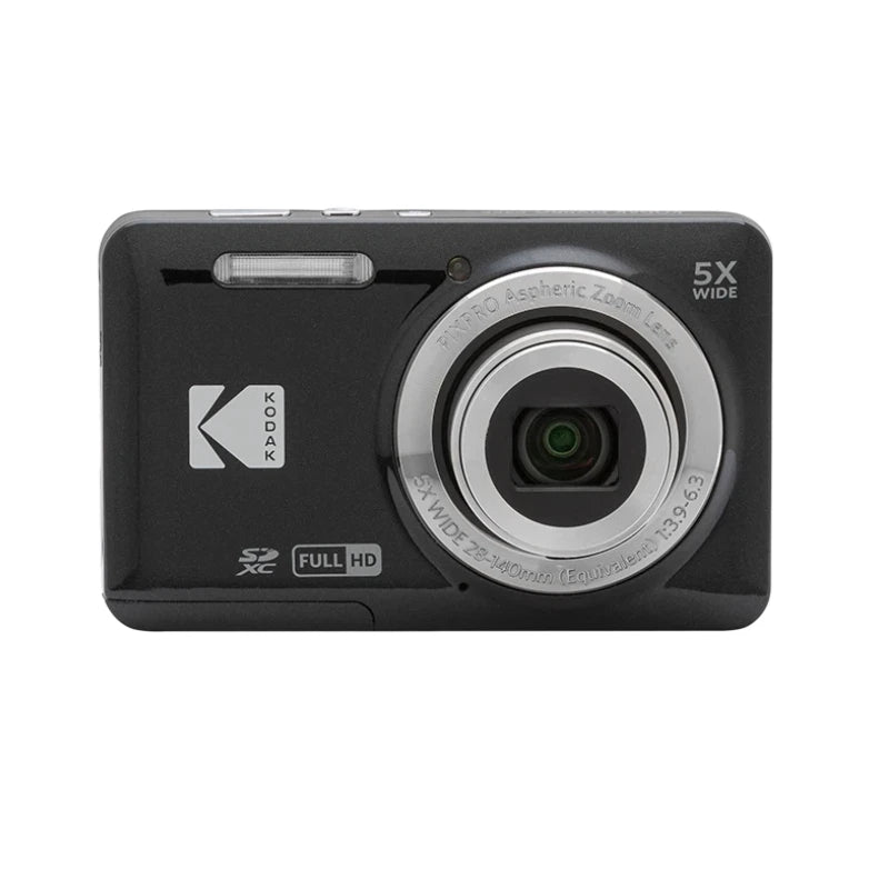 KODAK PIXPRO FZ55-RD 16MP Digital Camera 5X Optical Zoom 28mm Wide Angle 1080P Full HD Video 2.7" LCD Vlogging Camera TAVEN System LLC
