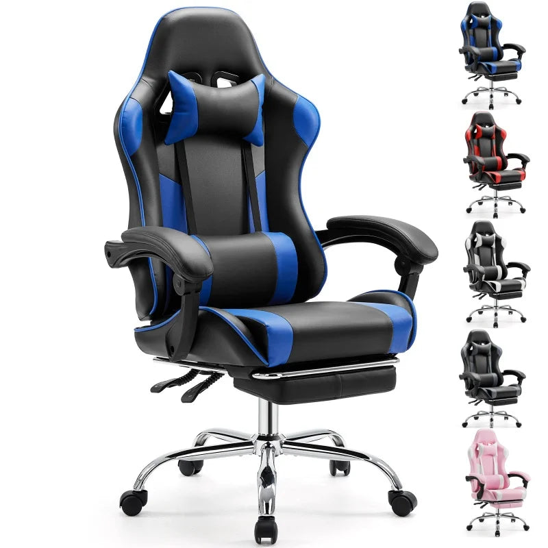 JHK Ergonomic Racing Gaming Chair with Lumbar Support and Wheels TAVEN System LLC