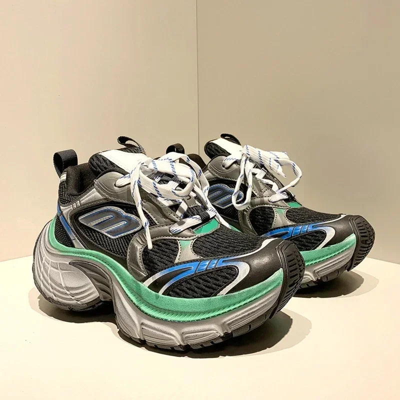 Shoes for Men Male Sneakers Couples Outdoor Sports Casual Women Shoes Man Vulcanized Genuine Leather Walking Platform Men Shoes TAVEN System LLC