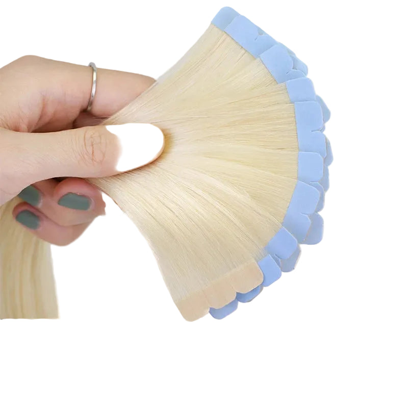 Mini Tape In Human Hair Extensions Invisible