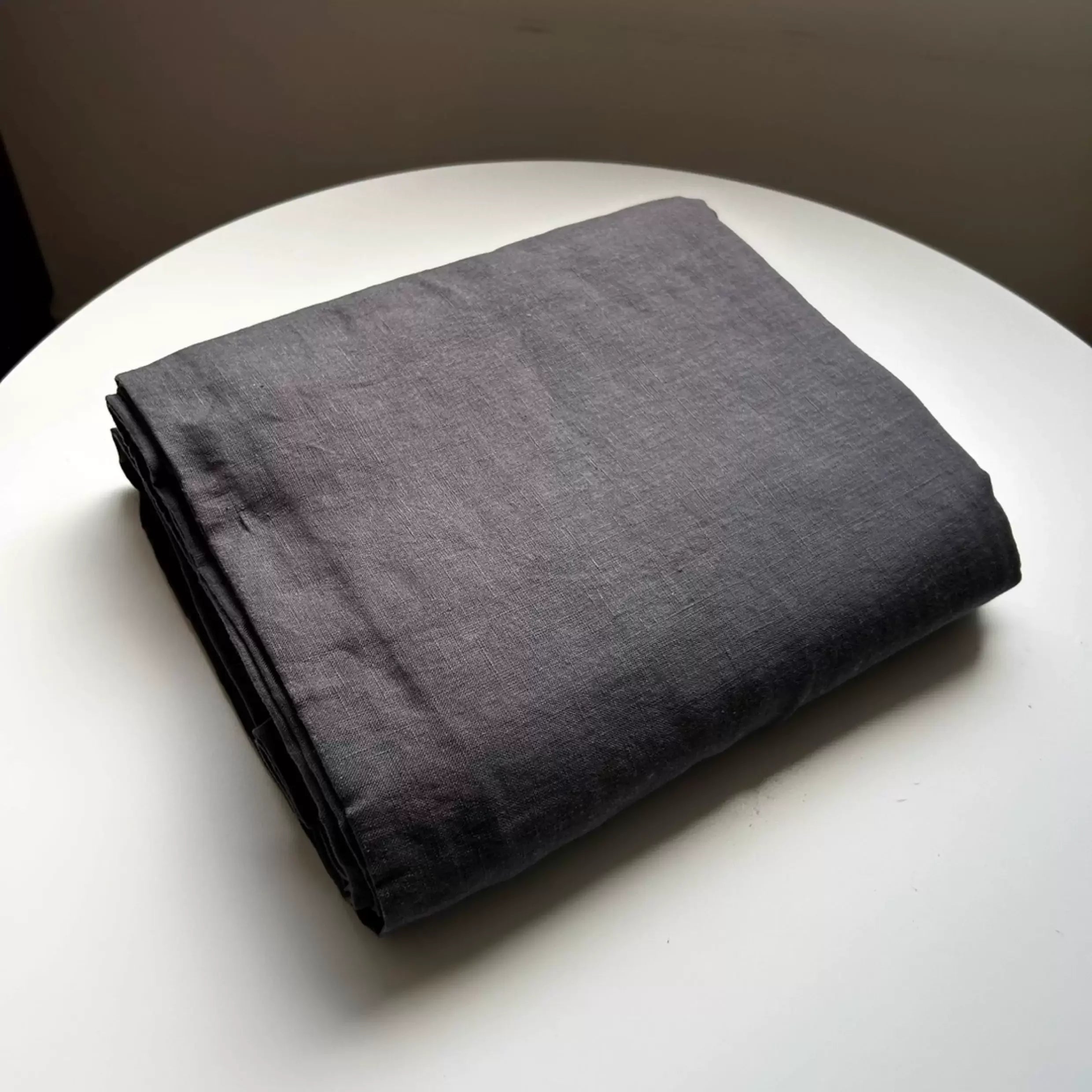 Pure Linen Bed Sheets 100% Stone Washed French Linen Solid Color Breathable and Durable for Hot Sleepers 1 PC Flat Sheet TAVEN System LLC