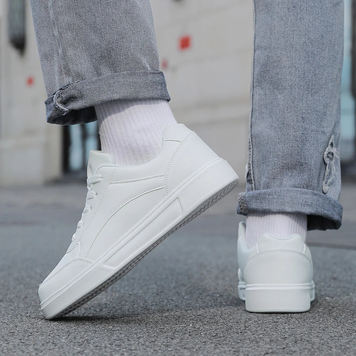 Men Casual Sneakers Lightweight Breathable Non Slip Sports Shoes