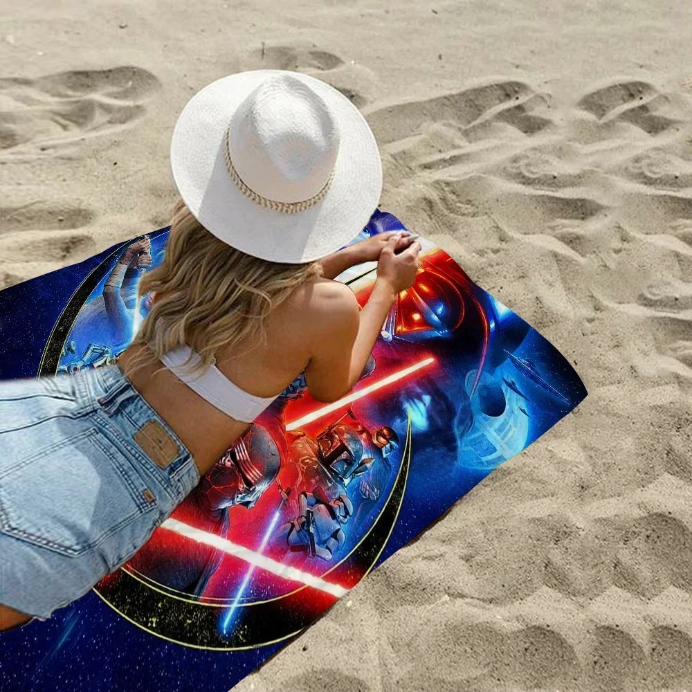 S-star W-wars Big Microfiber Beach Towels Quick Dry Towel Sand Beach Towels Pool Towel For Travel Swim Pool Yoga TAVEN System LLC