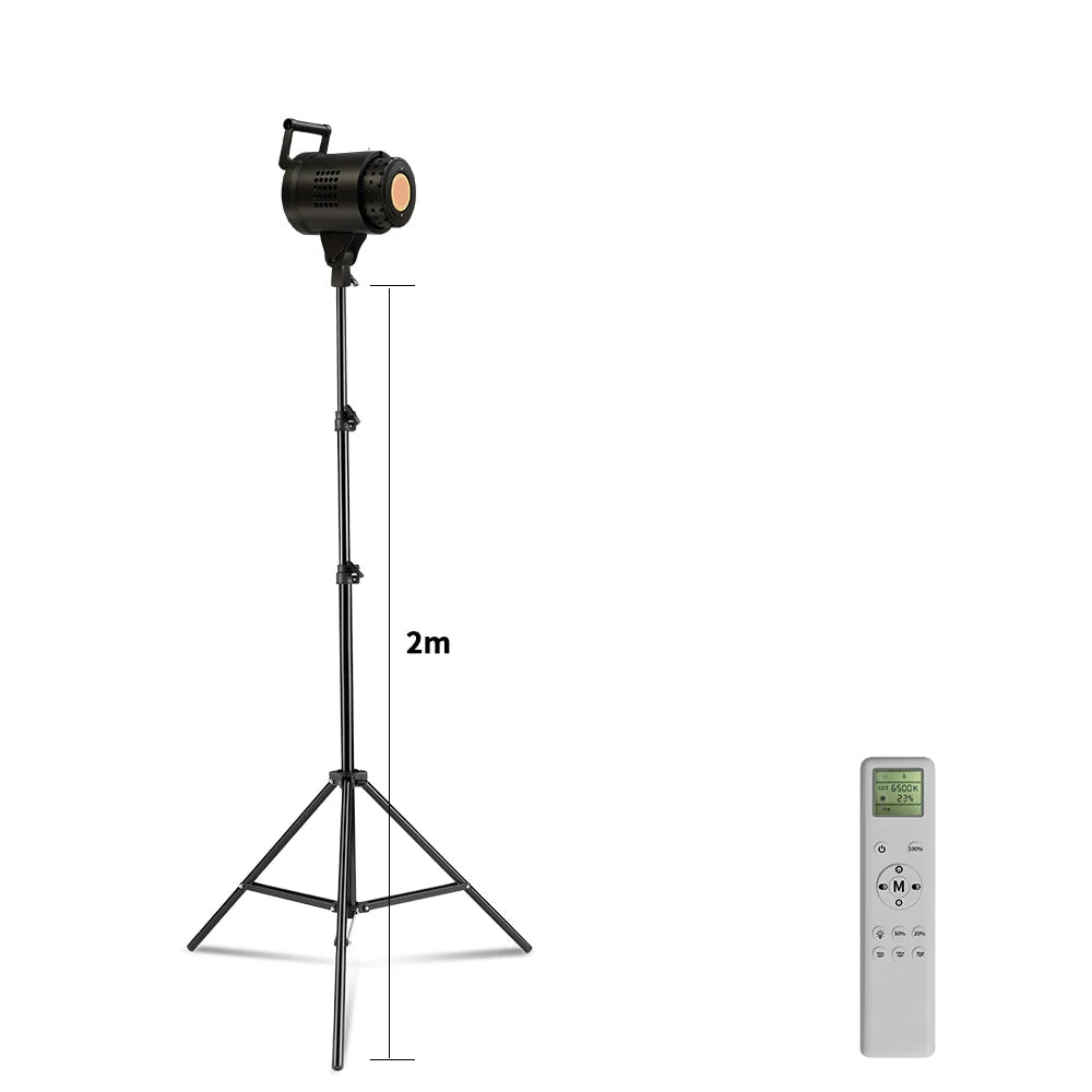 Bowens 135W LED Studio Light Kit with 2M Tripod Dimmable Lamp TAVEN System LLC