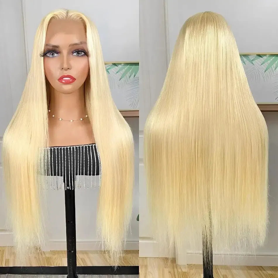 Color: #4, Ships From: CHINA, Stretched Length: 18inches, Density: 150% - Blonde Wig Straight 613 Hd Lace Frontal Wig 13X6 13X4 Transparent Brazilian Straight Lace Front Wigs 30 Inch 100% Human Hair Taven