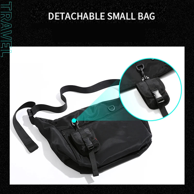 Waterproof Messenger Bag Men Women Laptop Crossbody Bag TAVEN System LLC