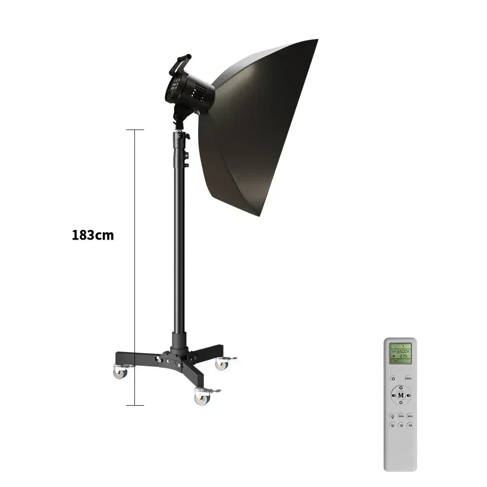 Bowens 135W LED Studio Light Kit with 2M Tripod Dimmable Lamp TAVEN System LLC