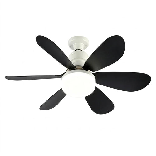 40W Ceiling Fan with Remote Control, E27 Base LED Light Fan, Quiet Smart Ceiling Fan Lamp for Bedroom Living Room Kitchen TAVEN System LLC