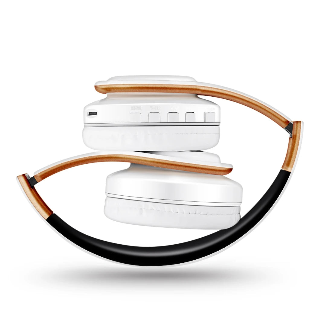 2026 Wireless Bluetooth Stereo Headset Upgrading Sports Overhead Earphone with Mic for Smart Phone TV PC Tablet - Music TAVEN System LLC