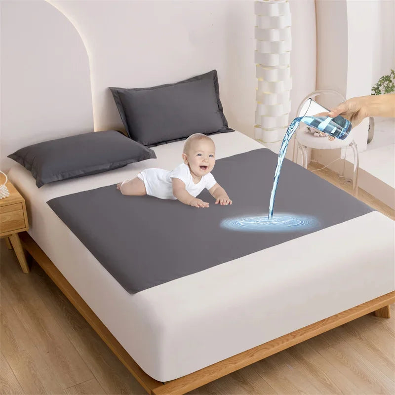 Bed Flat Sheet TPU Waterproof SPA Couple Mattress Cover Adult Urine Pad Baby/Elderly/Pregnant Women Bed Pad Massage Mat Cussion TAVEN System LLC