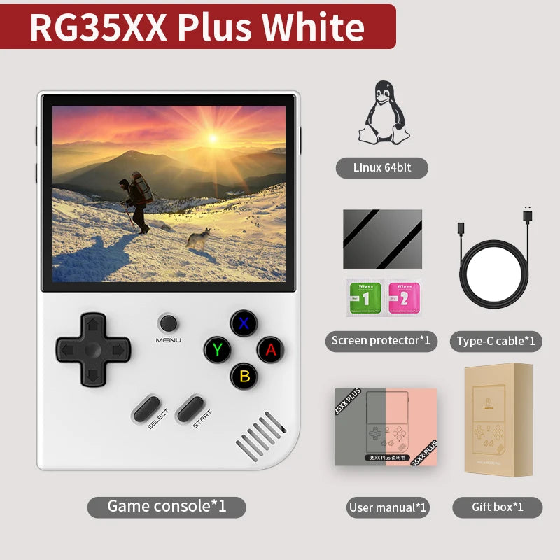 ANBERNIC RG40XXV & RG35XX Plus Retro Handheld Game Console 640*480 IPS Screen Linux 64-bit 5000Games Support WIFI,Bluetooth,HDMI TAVEN System LLC