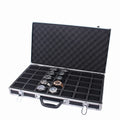 35 Slots High-Quality Watch Storage Box Aluminum Suitcase Case Jewelry Collection Box Portable Large Capacity Watch Box Gift Box TAVEN System LLC