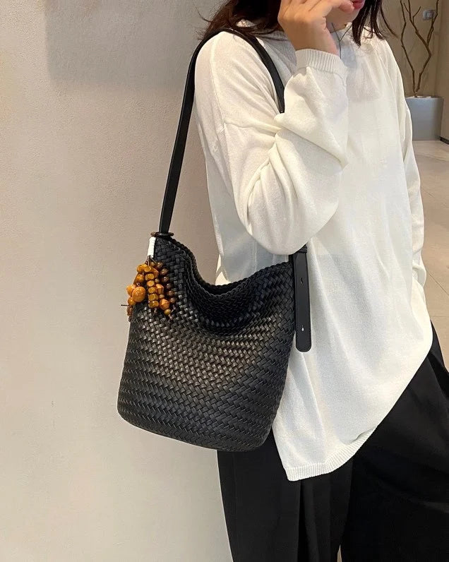 Women Luxury PU Leather Shoulder Bag Elegant Designer Clutch Bag TAVEN System LLC