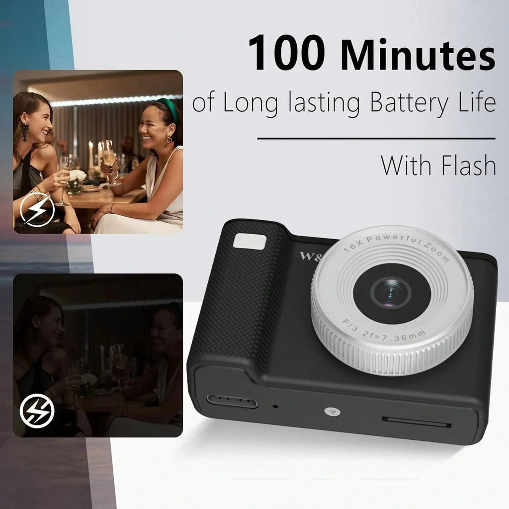 Mini Camera 1080P HD Video Recorder - Keychain Digital Video Camera with 32GB Card and Long Battery Life, Ultra-Portable Mini Camera for Travel/Vlog/Night Shooting, Supports Time-Lapse Shooting, Video Recording TAVEN System LLC