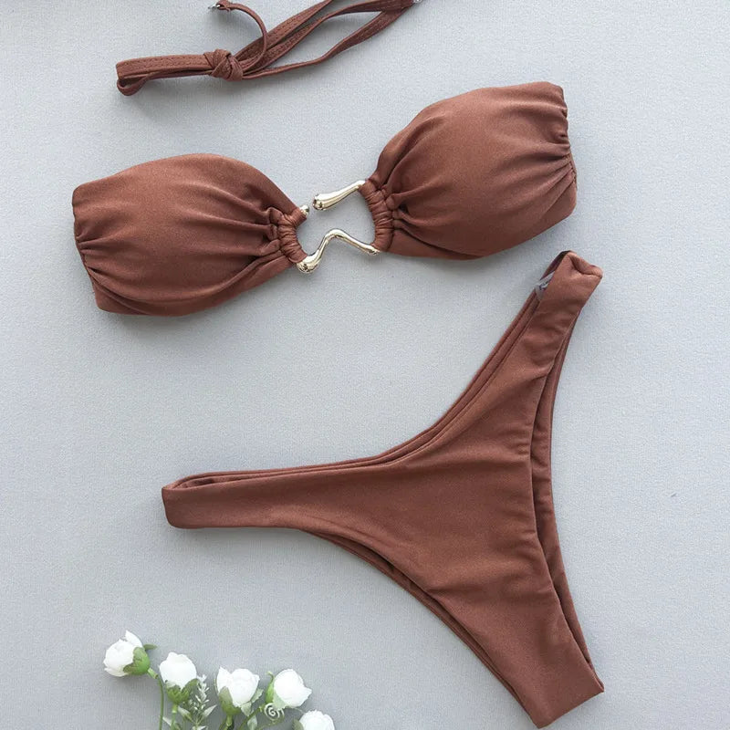 Summer Sexy Bikinis Swimsuits Women Swimwear Push Up Female Beach Swim Wear Bathing Suits Brazilian Bikini Set Pool Bather 2026 TAVEN System LLC