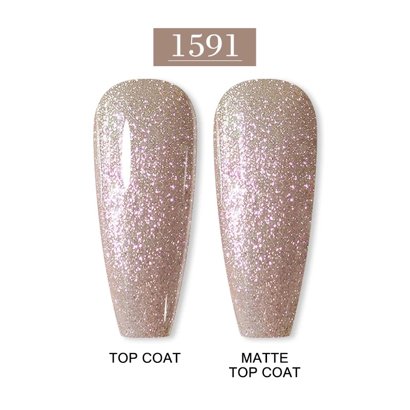 Arte Clavo 15ml Fashion Gel Nail Polish Hema TPO Free Red Colors Glitter Semi Permanent Soak Off UV LED Ultra Diamond Varnish TAVEN System LLC
