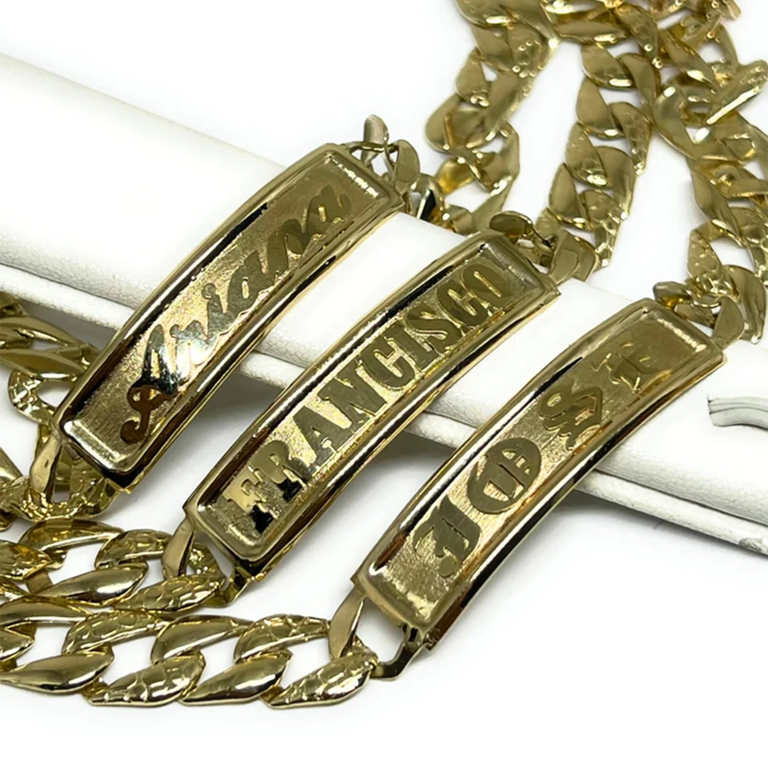 Zciti Personalized Charm 3d Custom Name Bracelet Man Women Gothic Stainless Steel 18k Jewelry Christmas Gift For Someone Special TAVEN System LLC