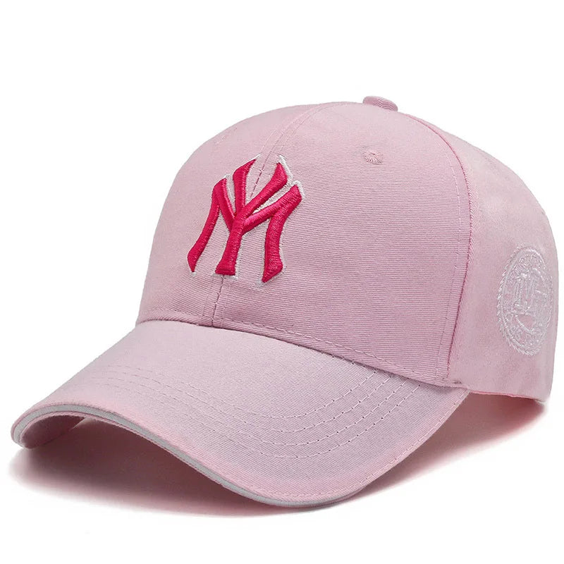 Embroidered Cotton Baseball Cap Adjustable Sun Protection Hat