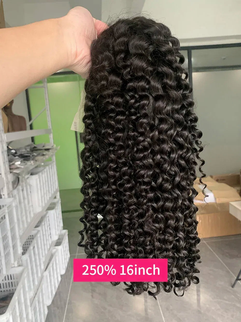 Hair Color: Natural Color, Ships From: CHINA, Stretched Length: 12INCHES, Density: 250% - Curly Wigs Full 250 Density Short Bob Wig Human Hair Vietnamese Raw 13x4 13x6 Double Drawn Jerry Curly Lace Front Human Hair Wig Taven