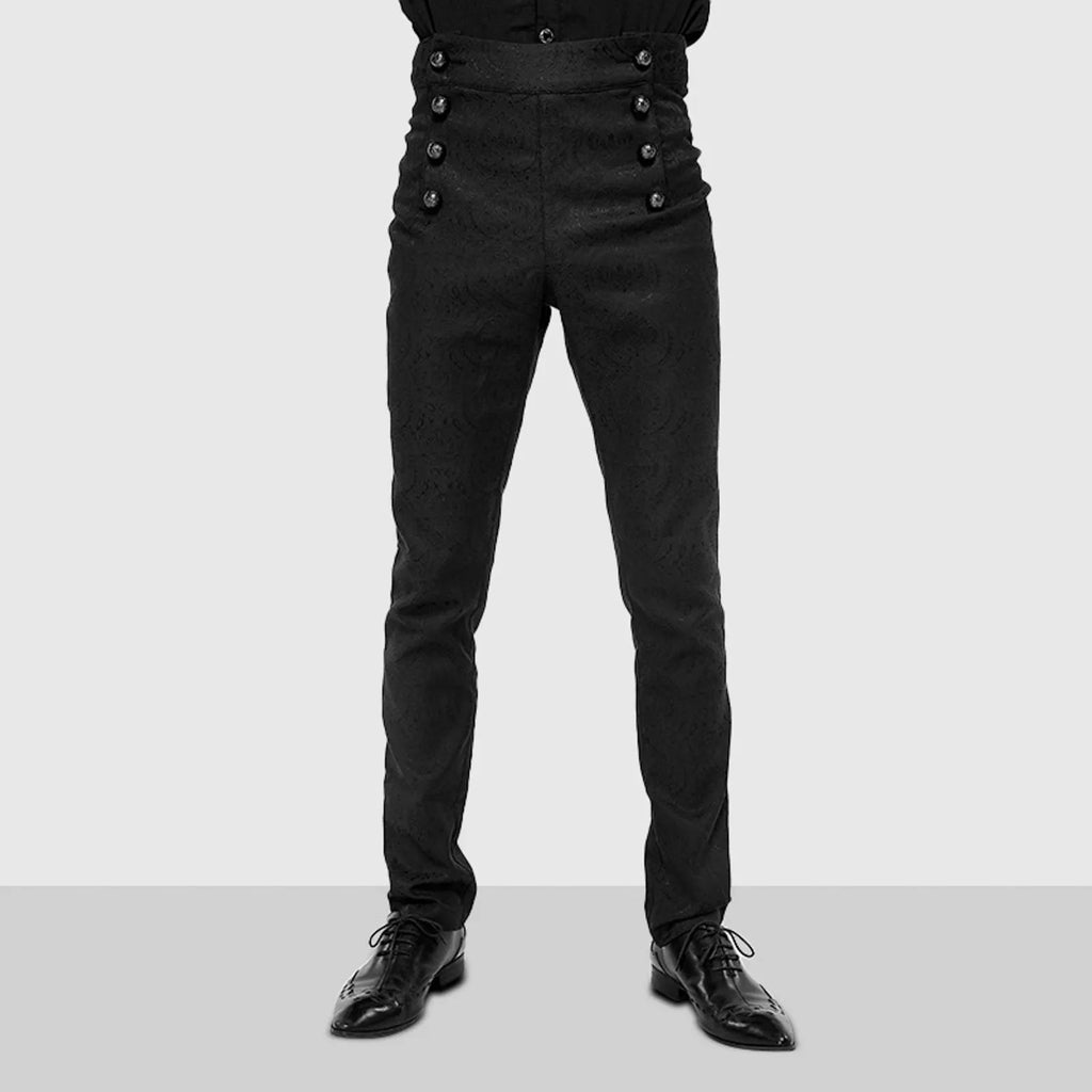 Mens Pants Solid Color Fashion Trend Retro Mens Suit Pants Casual Pants New Cotton Men'S Casual Pants TAVEN System LLC