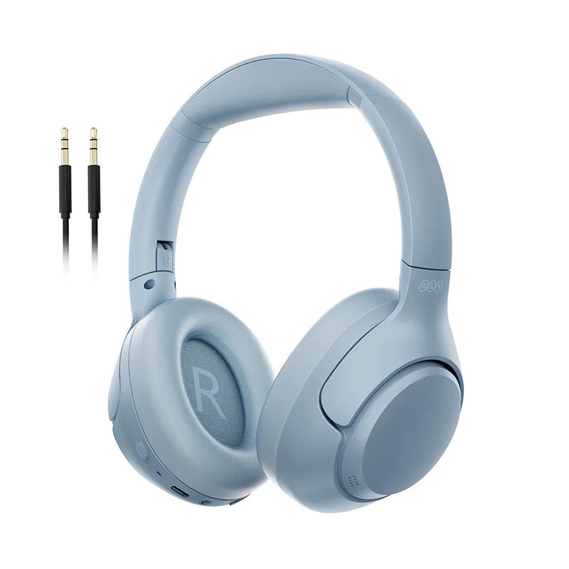 QCY H3 ANC Wireless Headphones 43dB Hybrid Active Noise Cancellation Headset Bluetooth 5.4 Hi-Res Audio Earphones 60H Playtime TAVEN System LLC