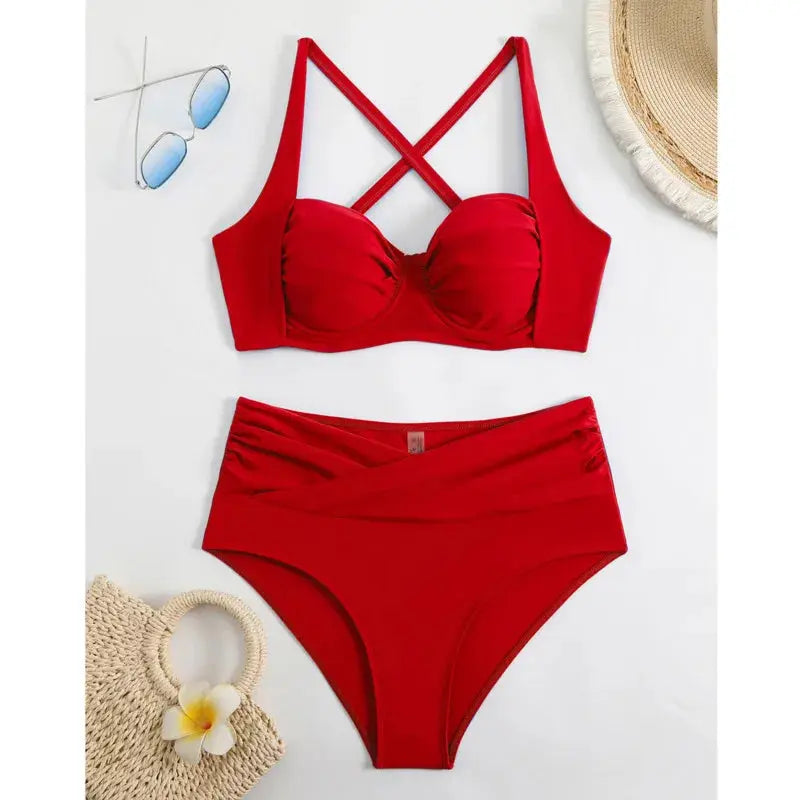 Sexy Bikinis New Swimsuits Underwire Women Swimwear Push Up Female Beach Swim Wear Bathing Suit Brazilian Bikini Set Pool Bather TAVEN System LLC
