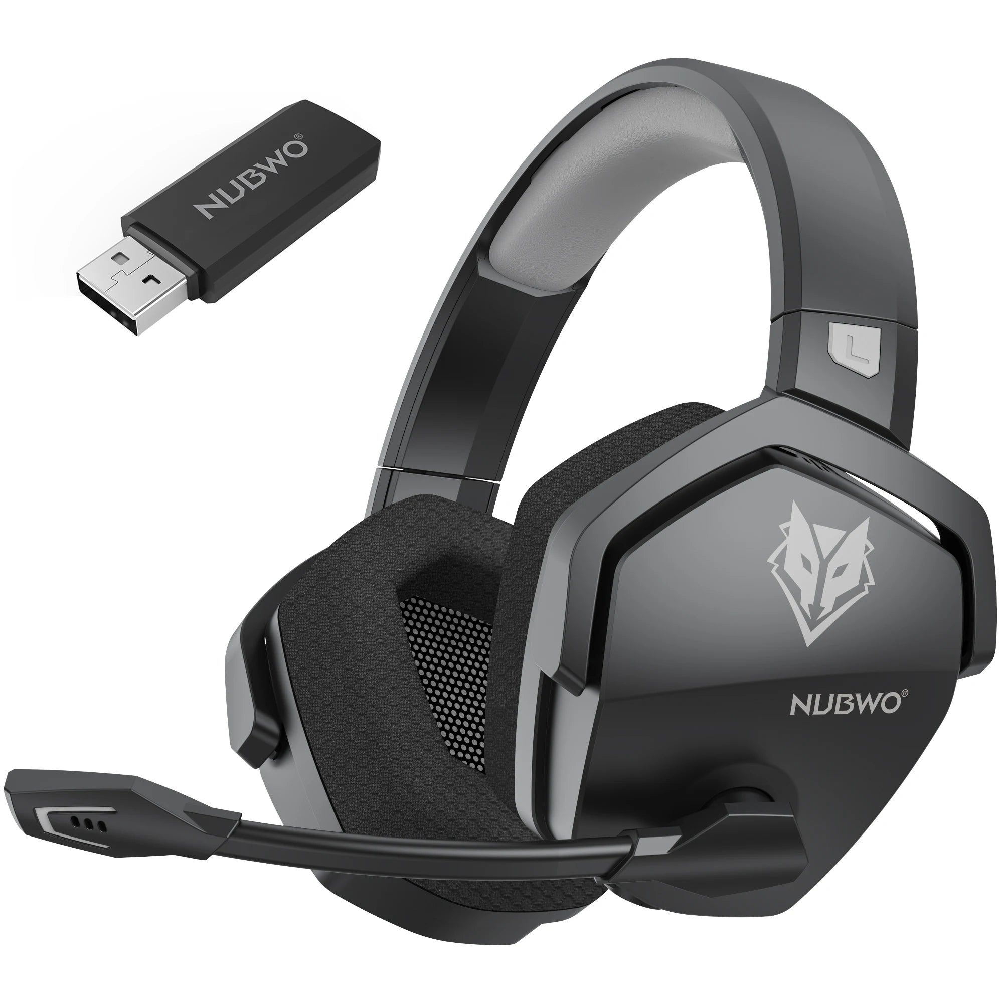 NUBWO G06 2.4G Dual Wireless Gaming Headset 5ms Low Latency 7.1 Surround ENC Mic For PC PS4 PS5 Gaming Bluetooth Headphones TAVEN System LLC
