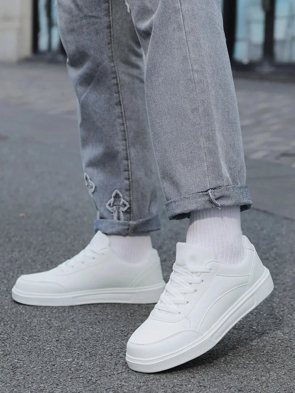 Men Casual Sneakers Lightweight Breathable Non Slip Sports Shoes