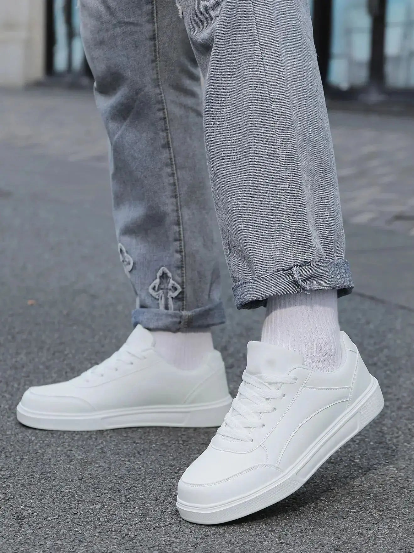 Men Casual Sneakers Lightweight Breathable Non Slip Sports Shoes