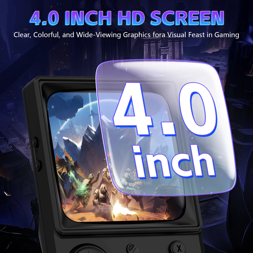AISLPC R36T MAX Handheld Game Console 64/128G 4.0" IPS Screen 22000+Games 5G Portable Pocket Game Player TAVEN System LLC