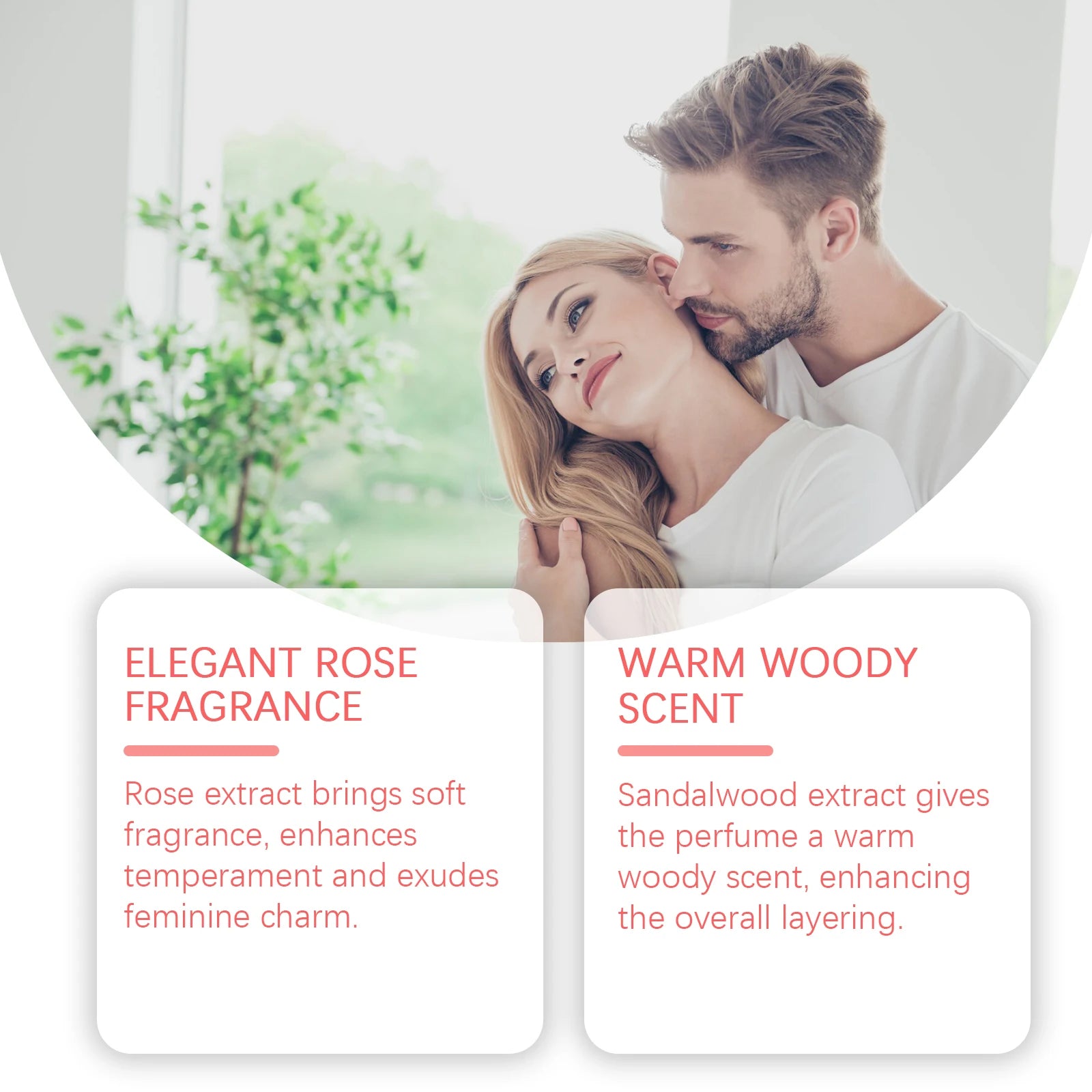 Roxelis 12ml Arabian Style Fragrance Rose Elegant Natural Fresh Light Fragrance Lasting Fragrance Portable Charm Fragrance TAVEN System LLC