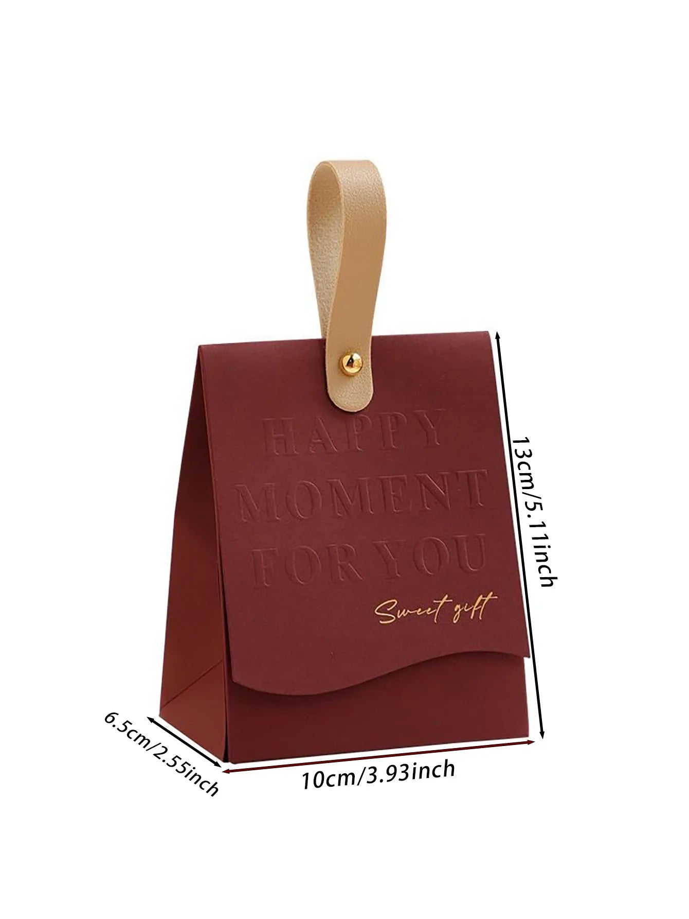 Luxury Leather Gift Boxes Wedding Candy Party Packaging TAVEN System LLC