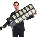 504LED Ultra-Bright Solar Street Light Wide Angle Motion Sensor, Remote Control, Energy-Efficient, Waterproof 4300mAh TAVEN System LLC