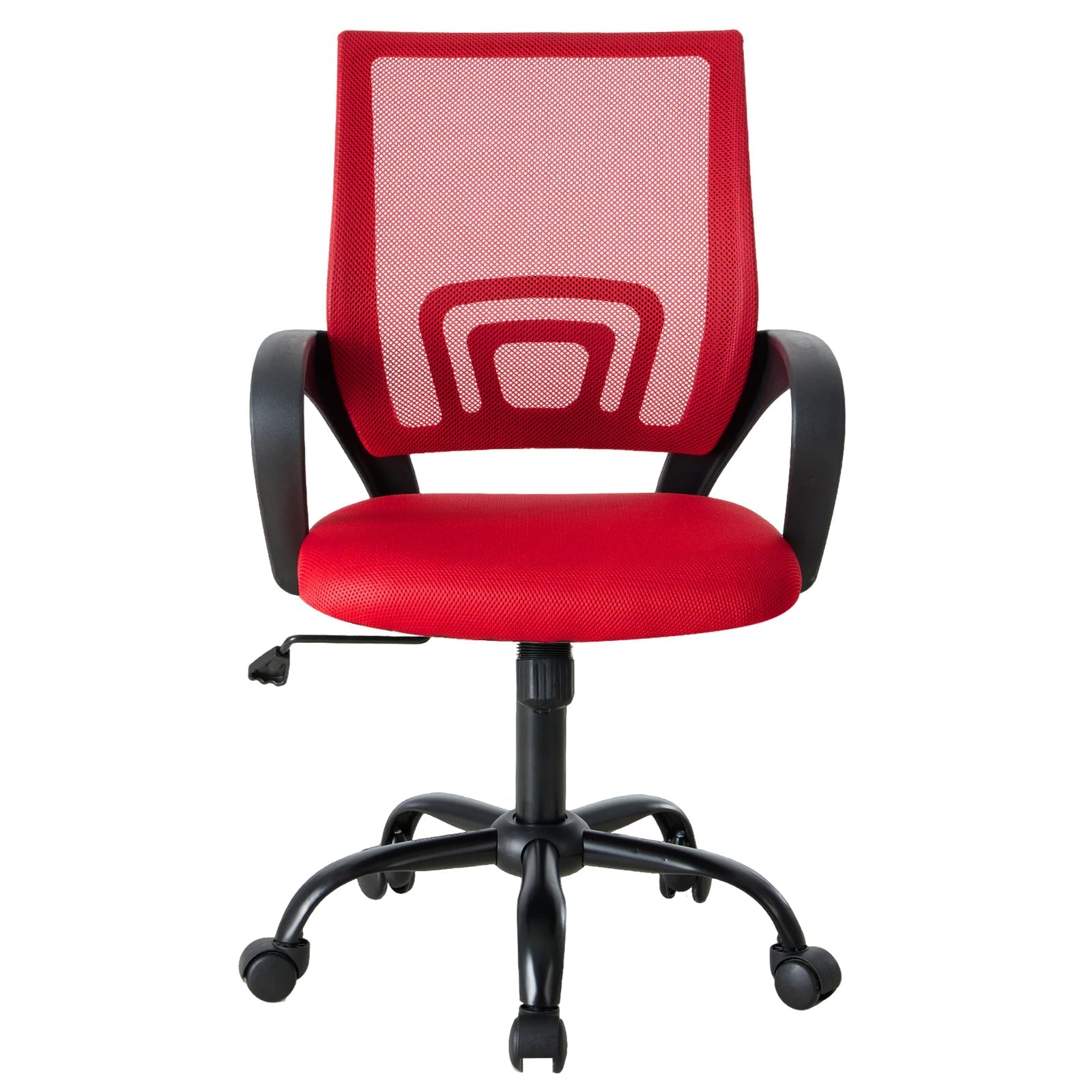 Ergonomic Gaming Chair Height Adjustable with Fixed Armrest TAVEN System LLC