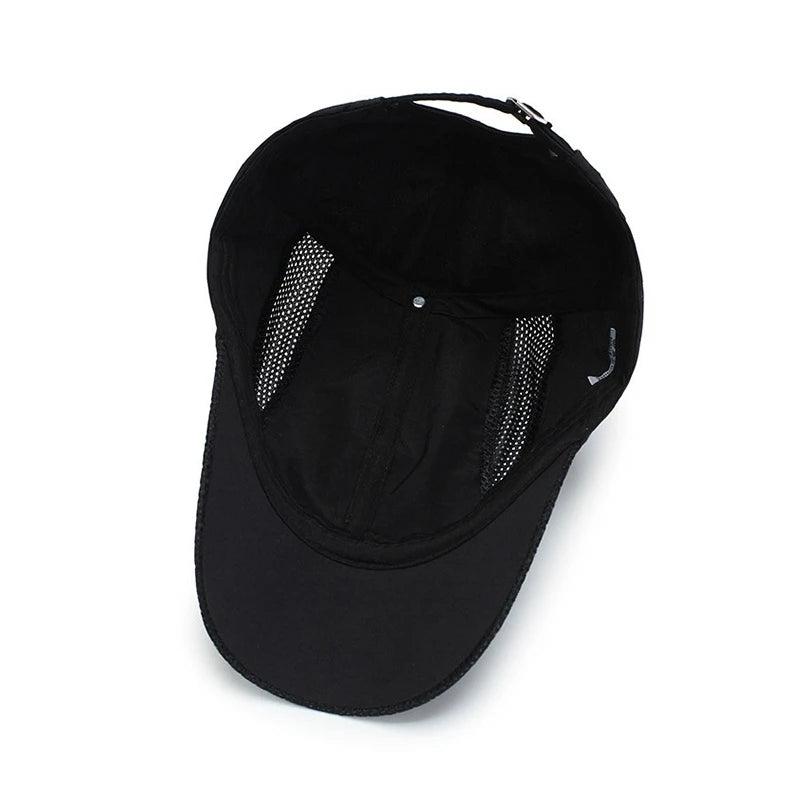 Quick Dry Baseball Cap Moisture Wicking Adjustable Sun Hat