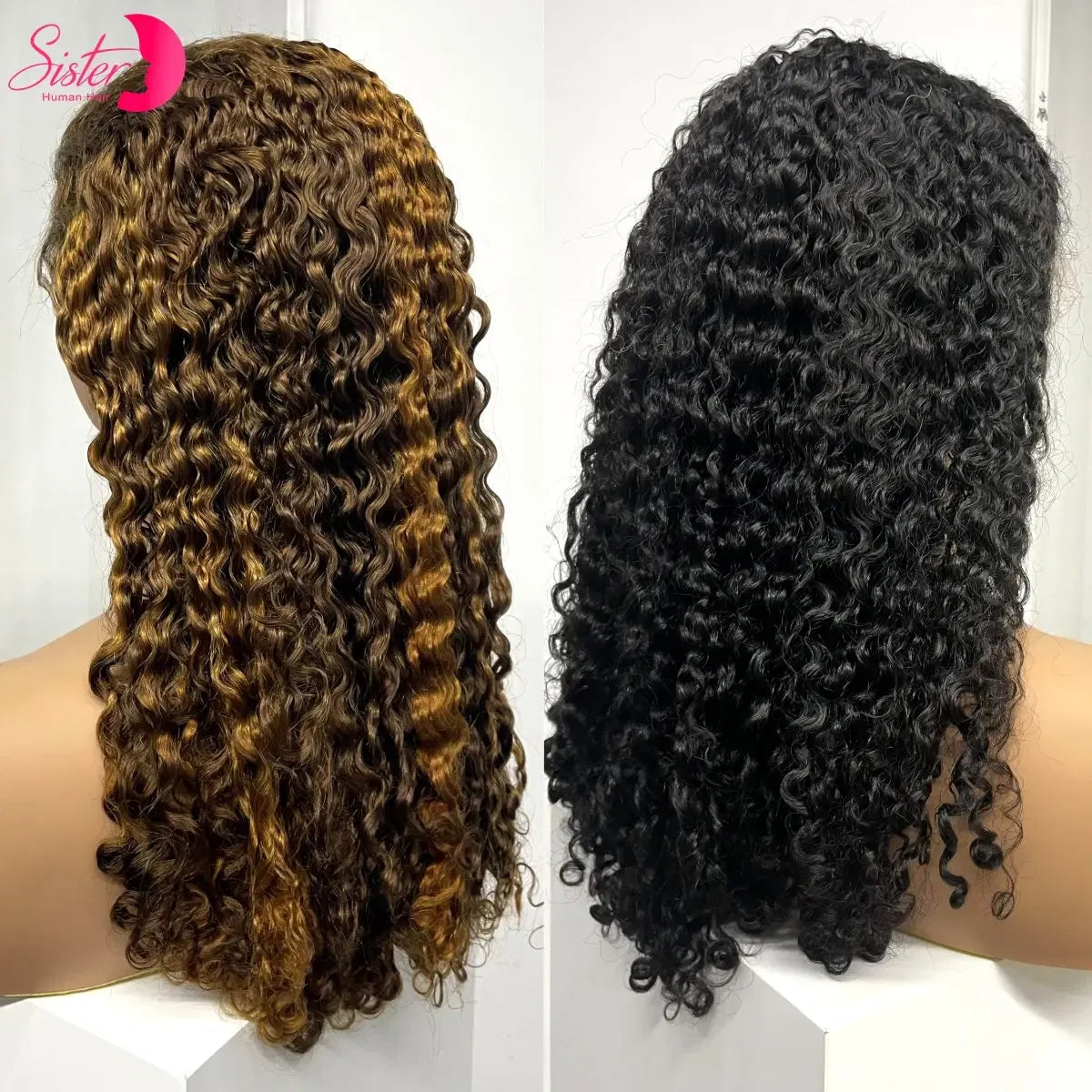 Color: T1B/613, Ships From: CHINA, Stretched Length: 20inches, Density: 300%, Lace Size: 13x4 - 300% Density 12A Double Drawn 13x4 Lace Front Bouncy Curly Human Hair Wigs Natural Burmese Curly Remy Hair Wigs for Black Women Taven