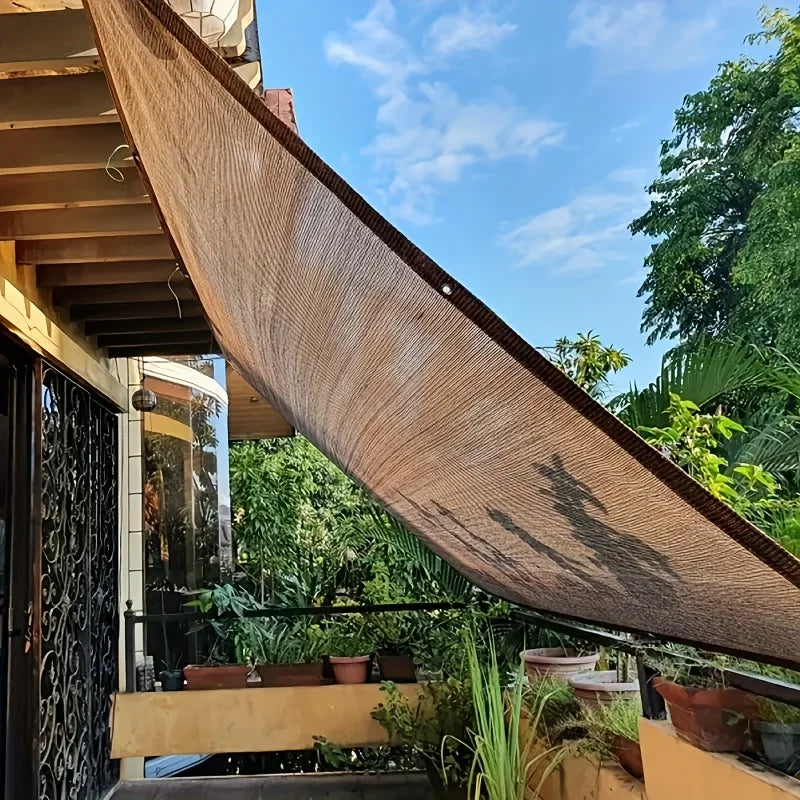 Heavy duty PE shade net privacy screen for patio and garden