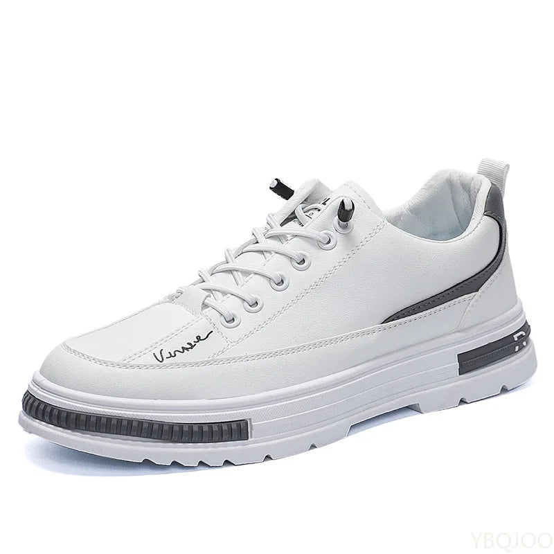 Men Thick Sole Sports Shoes Lightweight Breathable Casual Sneakers