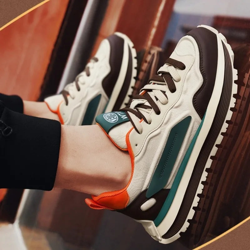 Trend Men Versatile Sneakers 2026 Autumn High Quality Comfortable Platform Sports Running Shoes Outdoor Youth Shoes for Men Plus TAVEN System LLC