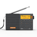 XHDATA D808 Portable Multiband Radio Receiver AM/FM/SW/MW SSB AIR RDS Stereo Sound Long Range Reception Rechargeable Battery TAVEN System LLC