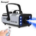 Somspot 1200W RGB LED Smoke Fog Machine Haze Generator Remote Controlled Fog Machine Stage Effect Equipment for DJ Disco Party TAVEN System LLC