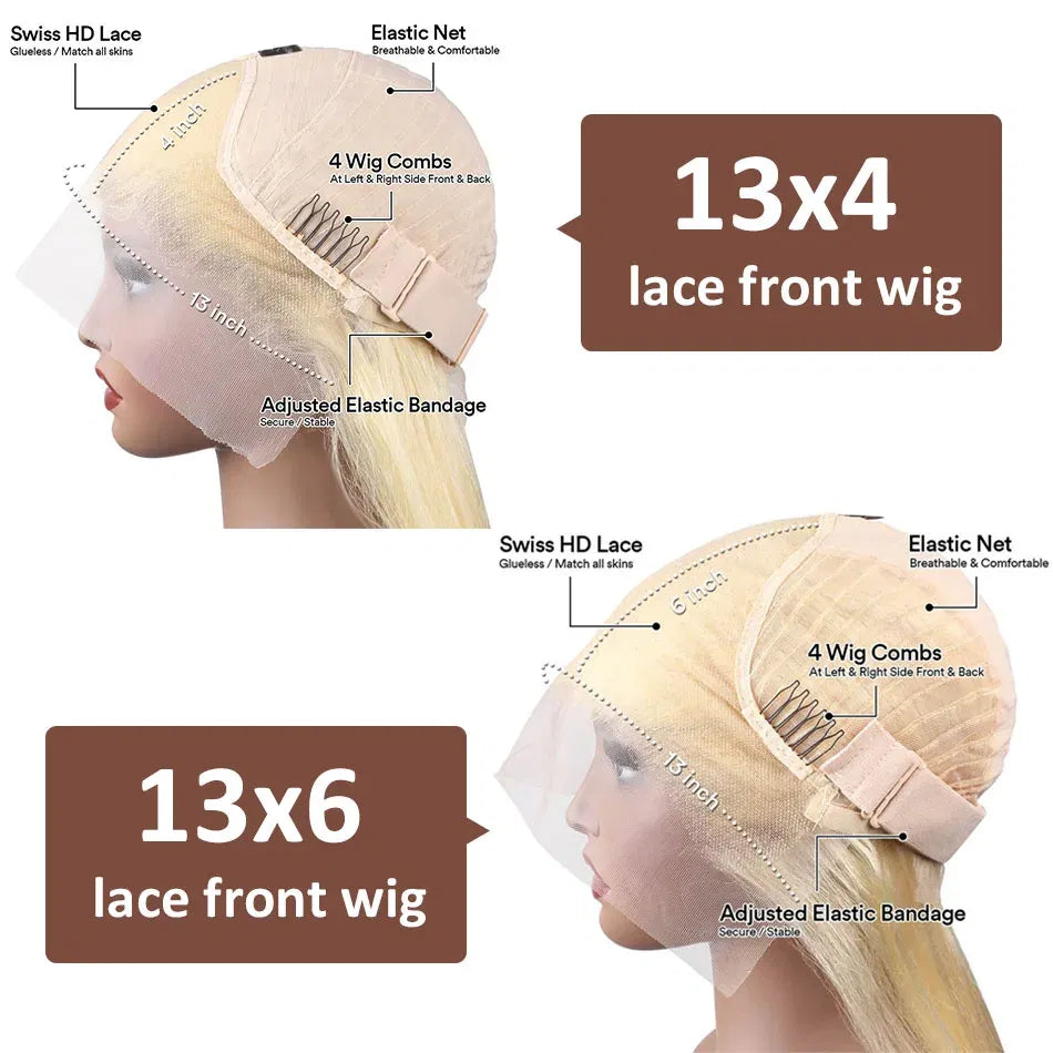 Color: 4/27HL, Stretched Length: 36inches, Density: 180%, Ships From: CHINA - 613 Hd Lace Frontal Wig 13X6 Blonde Lace Front Wig Human Hair 13X4 Curly Lace Front Human Hair Wig Hd Lace Wig 13X6 Human Hair Taven