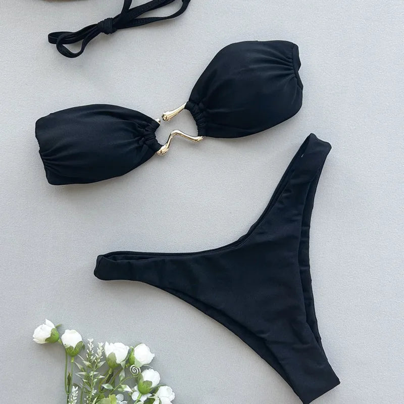 Summer Sexy Bikinis Swimsuits Women Swimwear Push Up Female Beach Swim Wear Bathing Suits Brazilian Bikini Set Pool Bather 2026 TAVEN System LLC