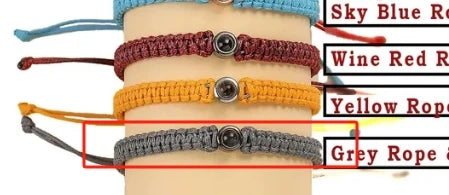 DHQH Wholesale Personalized Photo Projection Bracelet Customization Commemorative Photo Couple Jewelry Gift for Her Direct sales TAVEN System LLC