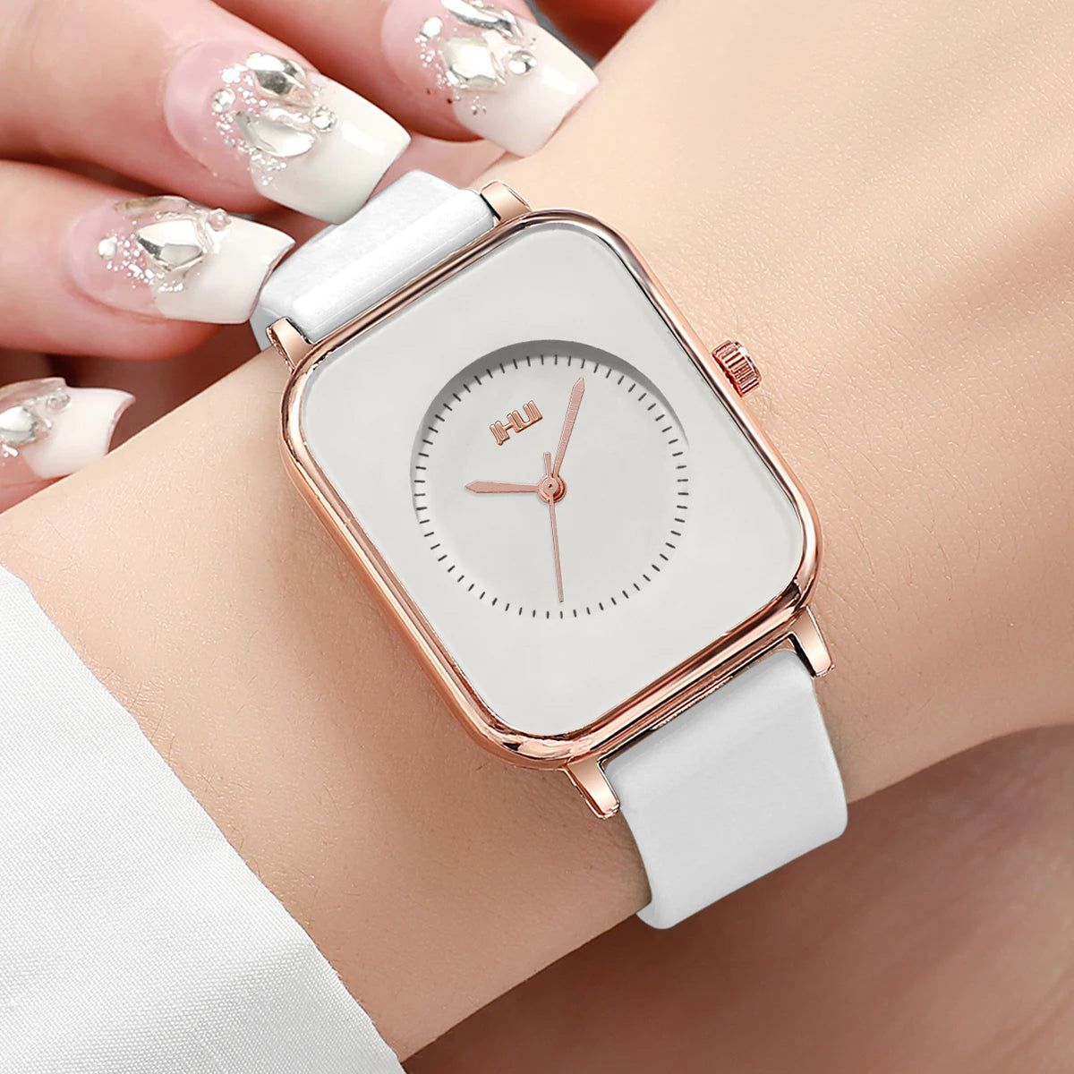 Fashion Rectangle Women Watches Casual Silicone Band Sports Watch Reloj Mujer Girls Clock Gift - TAVEN System LLC