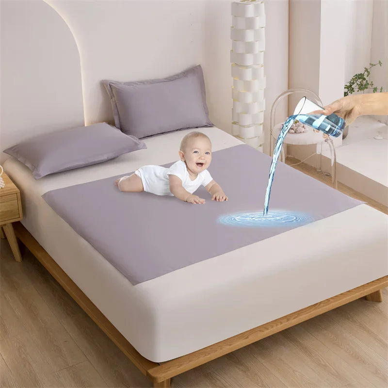 Bed Flat Sheet TPU Waterproof SPA Couple Mattress Cover Adult Urine Pad Baby/Elderly/Pregnant Women Bed Pad Massage Mat Cussion TAVEN System LLC