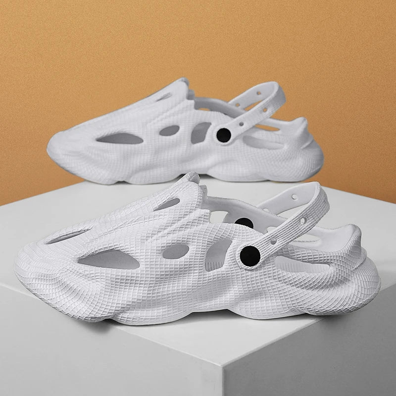 Novelty Hot Sale Garden Shoes for Women Mens Sandals EVA Lightweight Beach Clogs Summer Beach Zapatos Hombre for Men and Women TAVEN System LLC