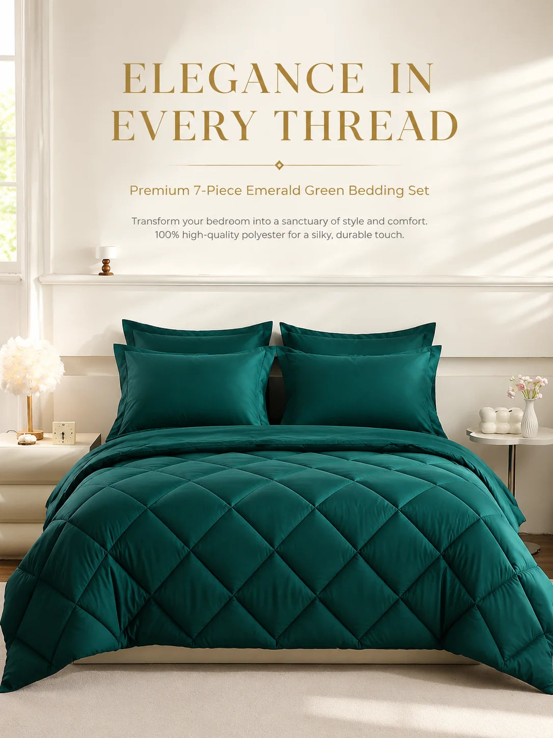 5pcs/7pcs Twin Full Queen King Bedding Sets Home Decor Comforter Flat Sheet Fitted Sheet Pillowcases Sleeping Sets TAVEN System LLC